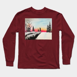 Snowy dawn Long Sleeve T-Shirt